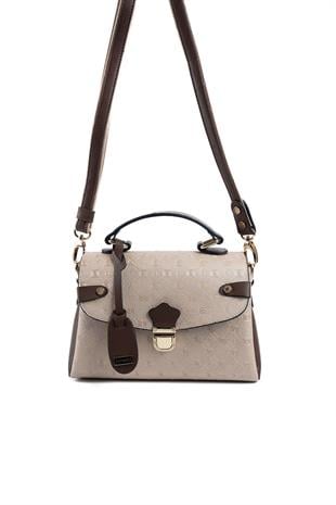 Silver & Polo Nut - Kahve SP1159 Kadın El Çantası