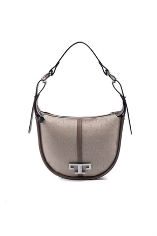 Silver Polo SP1270 Kadın Omuz Çantası Fashion Bej-Latte