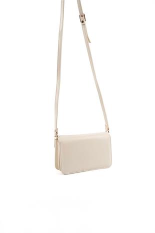Silver Polo SP1170 Kadın Çapraz Çanta Soft Bej-Bej