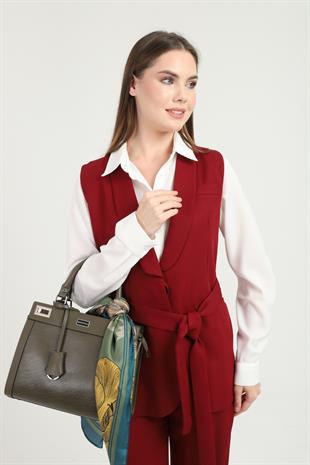 Silver & Polo Haki SP1174 Kadın El Çantası