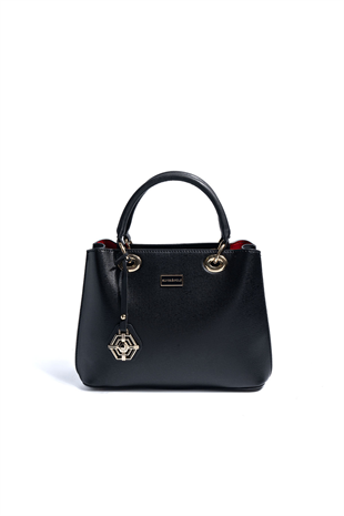 Silver & Polo SP1272 Kadın El Çantası Düz Siyah