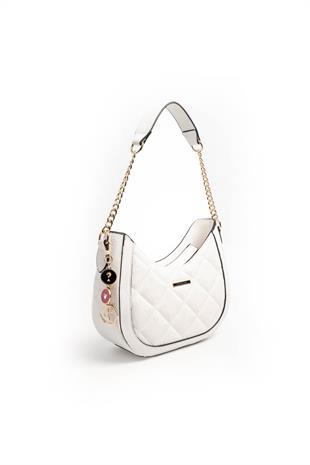 Silver & Polo Beyaz SP1168 Kadın Omuz Çantası