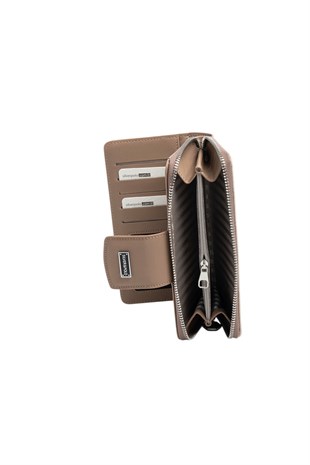 Silver Polo SP928 Kadın Cüzdan & Kartlık Fashion Bej-Latte
