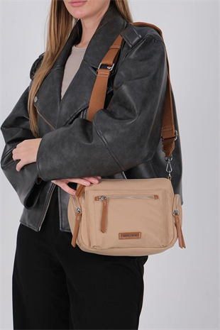 Silver & Polo SP1229 Kadın Çapraz Çanta  Nut-Taba