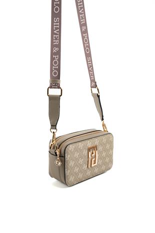 Silver & Polo Yeşil SP1078 Kadın Çapraz Çanta