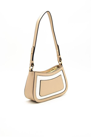 Silver & Polo SP1132 Kadın Çapraz Çanta Logolu Sedef-S.Nut