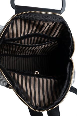 Silver & Polo Beyaz - Laci SP771 Kadın Sırt Çantası