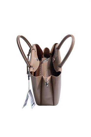 Silver & Polo SP1236 Kadın El Çantası  Bej