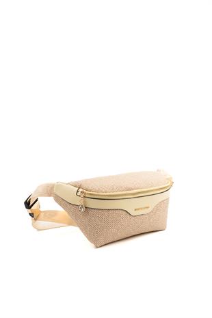 Silver & Polo Bej - Sarı SP1192 Kadın Bel Çantası