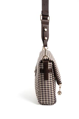 Silver & Polo Kahve Sarı - Kahve SP963 Kadın Çapraz Çanta