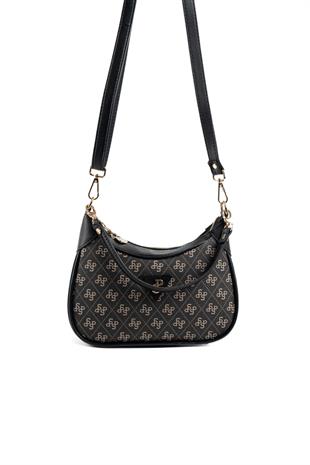 Silver & Polo Füme - Siyah SP1180 Kadın Omuz Çantası