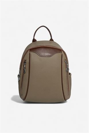 Silver & Polo L.Haki - Kahve SP906 Sırt Çantası