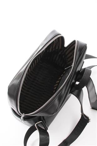 Silver & Polo SP866 Kadın Sırt Çantası Ekose Siyah