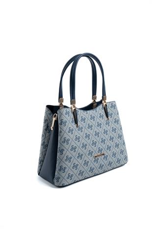 Silver & Polo Gri - Laci SP1205 Kadın El Çantası