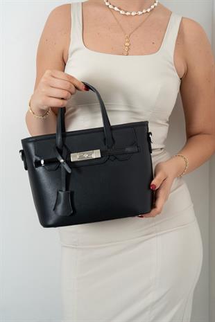 Silver & Polo Siyah SP1185 Kadın El Çantası