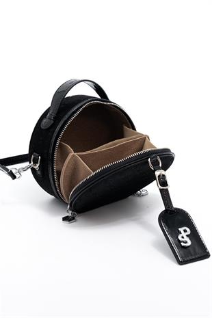 Silver & Polo SP1163 Kadın Çapraz Çanta Fashion Siyah-Rugan Siyah