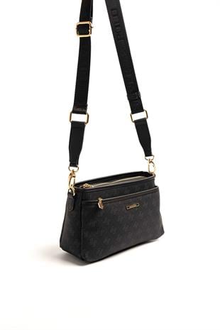Silver & Polo Siyah SP1184 Kadın Çapraz Çanta