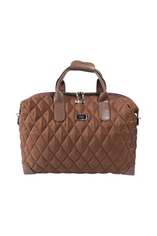 Silver & Polo SP1141 Kadın Seyahat Çantası Memory Taba-Kahve