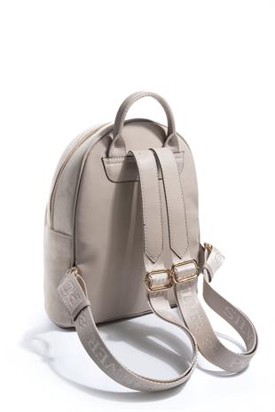 Silver & Polo SP1062 Kadın Sırt Çantası Süet Bej-Kum