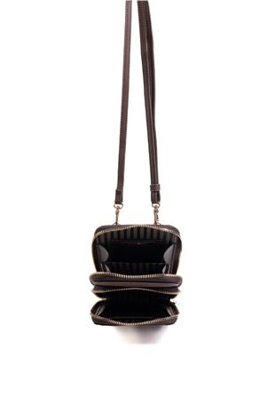 Silver & Polo SP1011 Kadın Telefon Çantası Hasır Kahve