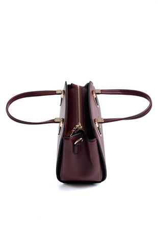 Silver & Polo Bordo SP1136 Kadın El Çantası