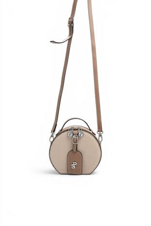 Silver Polo Bej - Latte Fashion Kadın Çapraz Çanta SP1163