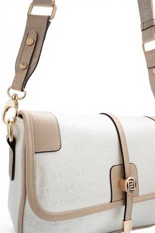 Silver Polo Sedef - S.Nut Logolu Kadın Çapraz Çanta SP1182