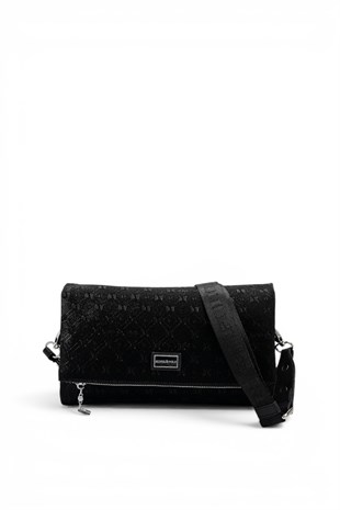 Silver Polo Siyah - Siyah Fashion Kadın Çapraz Çanta SP1278