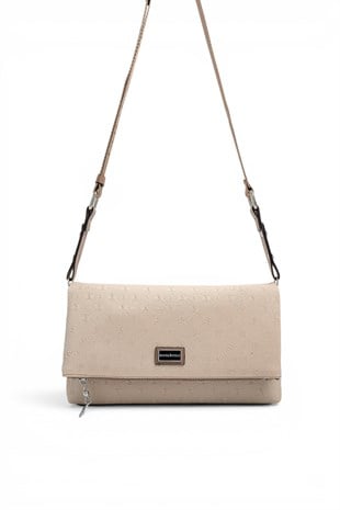 Silver Polo Bej - Latte Fashion Kadın Çapraz Çanta SP1278