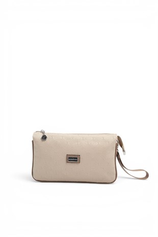Silver Polo Bej - Latte Fashion Kadın Çapraz Çanta SP1291