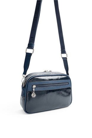 Silver Polo Lacivert - Lacivert Alaska Kadın Çapraz Çanta SP1297