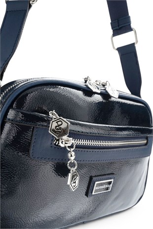 Silver Polo Lacivert - Lacivert Alaska Kadın Çapraz Çanta SP1297