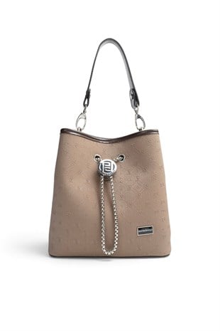 Silver Polo Bizon - 517 Nomy A.Kahve Fashion Kadın Çapraz Çanta SP967