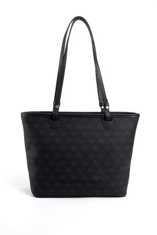 Silver & Polo Siyah SP1204 Kadın Omuz Çantası