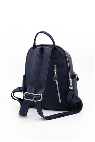 Silver & Polo SP1161 Kadın Sırt Çantası Petek Lacivert