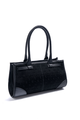 Silver & Polo SP1261 Kadın El Çantası Fashion Siyah-Siyah