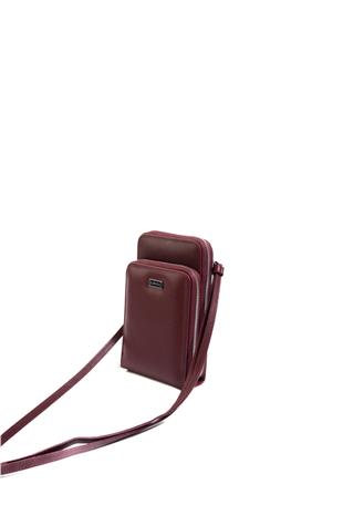 Silver & Polo SP1011 Kadın Telefon Çantası Düz Bordo