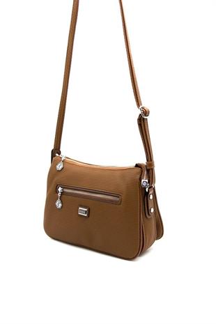 Silver & Polo SP818 Kadın Çapraz Çanta Petek Taba