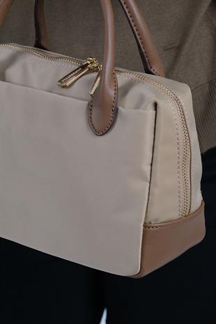 1224 Kadın El Çantası  Vizon-Camel