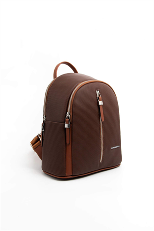 Silver & Polo SP901 Kadın Sırt Çantası Petek Kahve-Taba