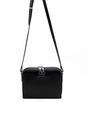 Silver & Polo SP888 Kadın Çapraz Çanta Düz Siyah