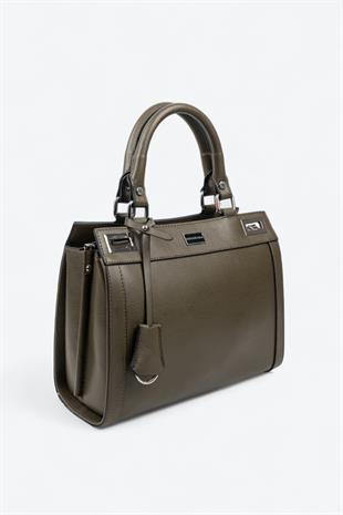 Silver & Polo Haki SP1174 Kadın El Çantası