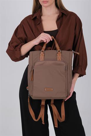 Silver & Polo SP1226 Kadın El Çantası  Kahve-Taba