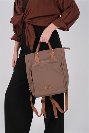 Silver & Polo SP1226 Kadın El Çantası  Kahve-Taba