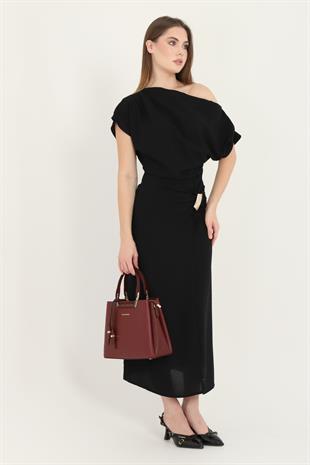 Silver & Polo Bordo SP969 Kadın El Çantası