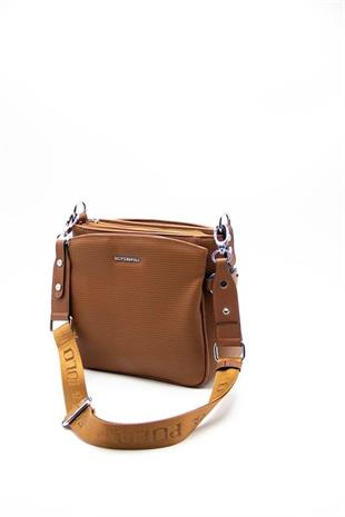 Silver & Polo SP884 Kadın Çapraz Çanta Petek Taba