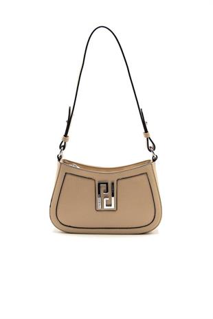 Silver & Polo SP1132 Kadın Çapraz Çanta Düz Nut