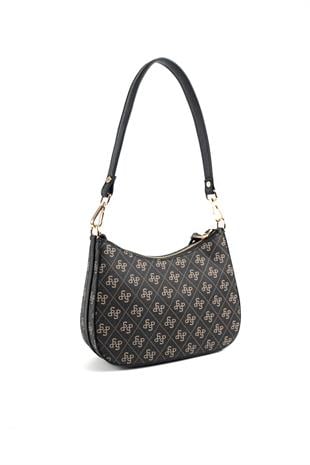 Silver & Polo Füme - Siyah SP1259 Omuz Çantası