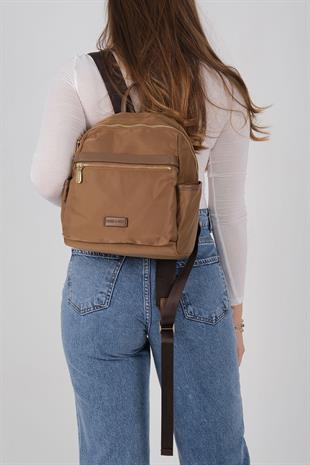 Silver & Polo SP1209 Kadın Sırt Çantası  Tütün-Kahve