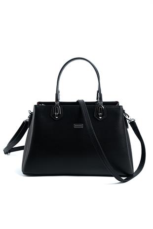 Silver & Polo Siyah SP1253 Kadın El Çantası